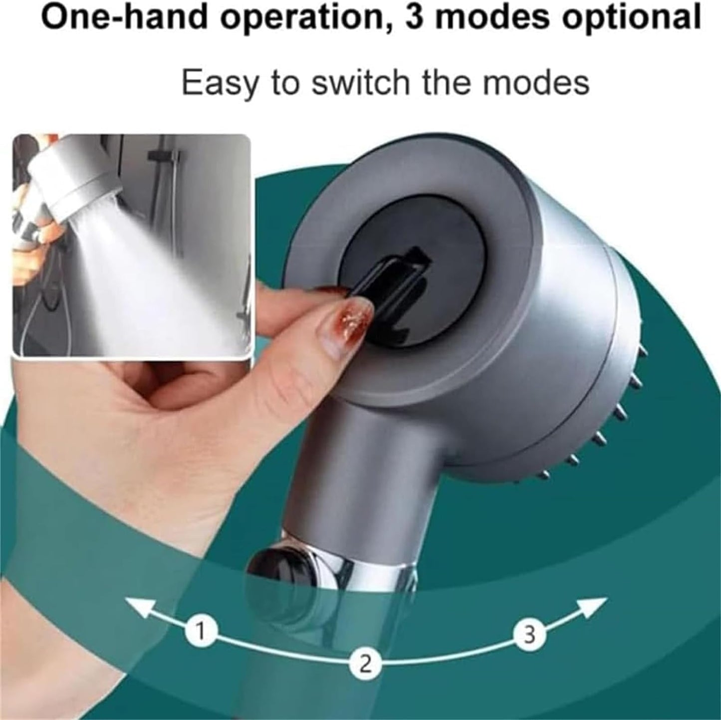 Multifunctional Scalp Massage Shower